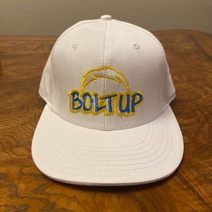 Official NFL Retro "Bolt Up" Los Angeles Chargers Snap-Back Baseball Cap